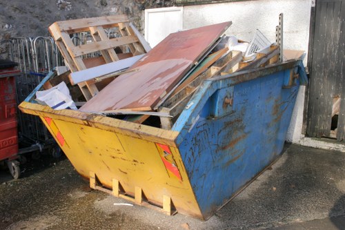 Commercial property being cleared by experts in Hatch End