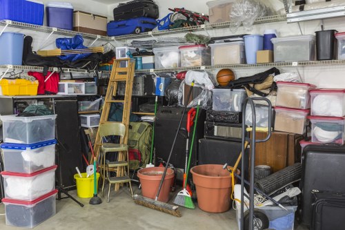 Expert team performing loft clearance