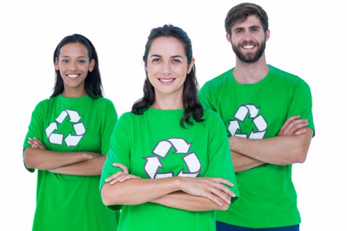Recycling of construction materials in Hatch End